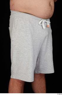 Louis dressed grey shorts sports thigh 0008.jpg